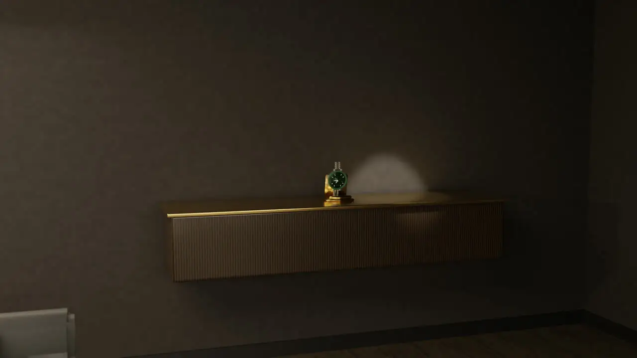 The room